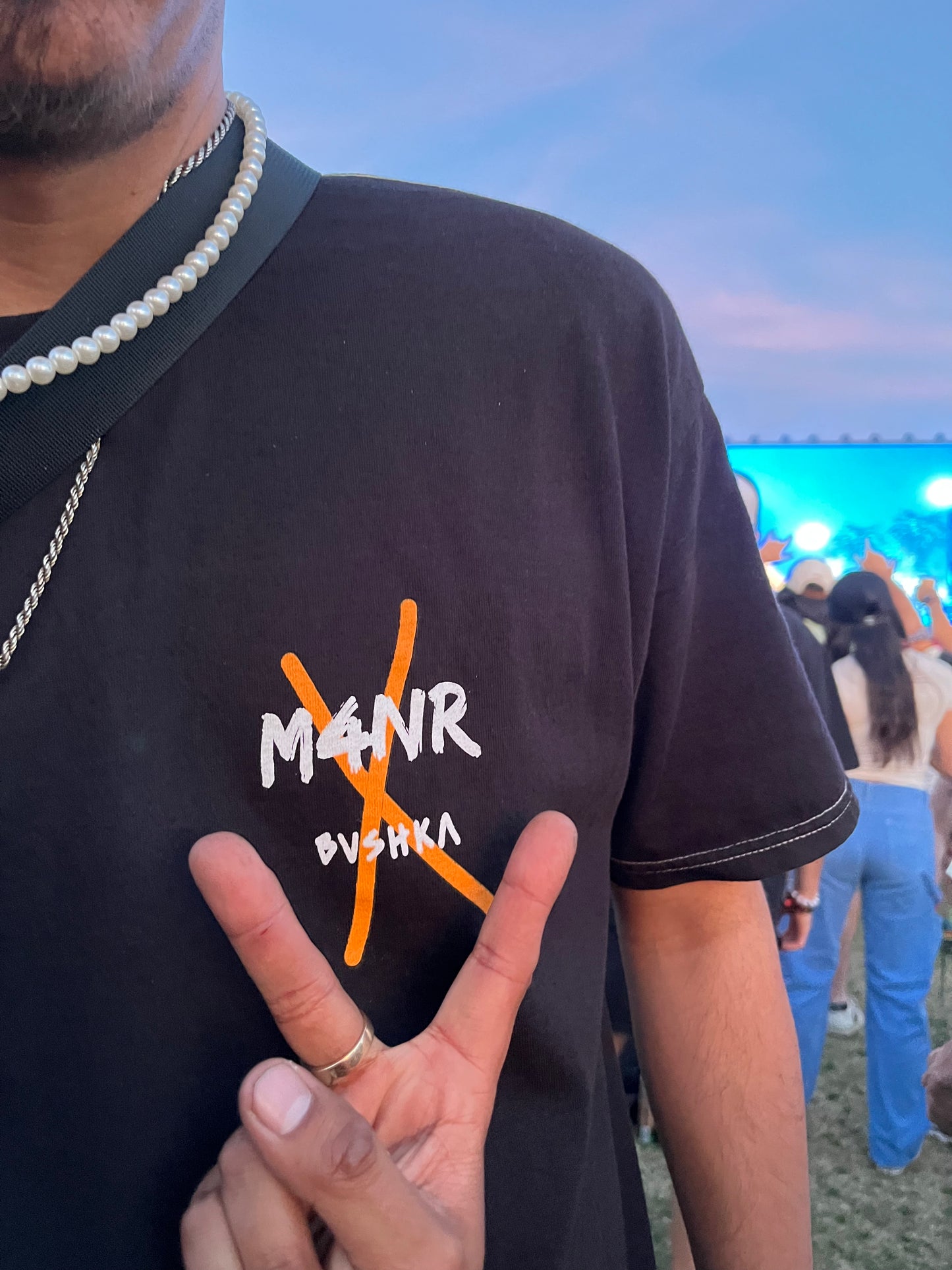 M4NR x BVSHKA FOMDJ T-SHIRT
